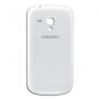 Tampa de bateria branca para Samsung Galaxy S3 mini I8190, I8200